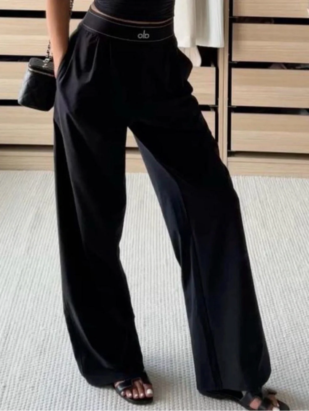 ALO Yoga Black Performance Joggers